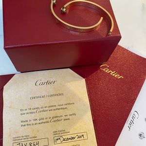 Individual Cartier Love Bracelet